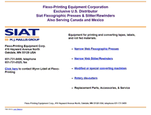 Tablet Screenshot of flexo-siat.com